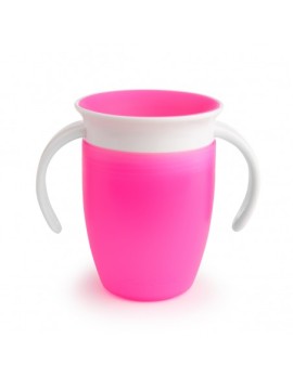 Munchkin Miracle 360 Trainer Cup (6m+) Ρόζ 207ml