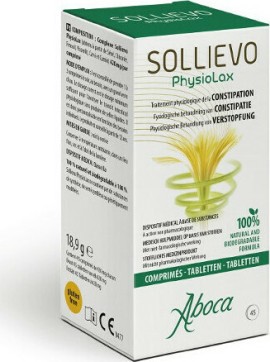 Aboca Solievo PhysioLax Φυσιολογική Θεραπεία της Δυσκοιλιότητας 45tabs