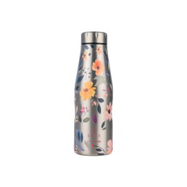 Estia Ανοξείδωτος Θερμός Travel Flask Save The Aegean 500ml Silver Botanic 01-31633
