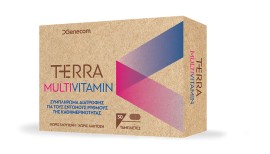 Genecom Terra Multivitamin Συμπλήρωμα Διατροφής για Τόνωση - Ενέργεια 30 Ταμπλέτες