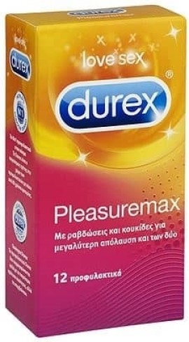 Durex Pleasuremax 12τμχ