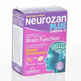 Vitabiotics Neurozan Plus Omega-3 Συμπλήρωμα Διατροφής που Ενισχύει την Εγκεφαλική Λειτουργία 56 tabs/caps