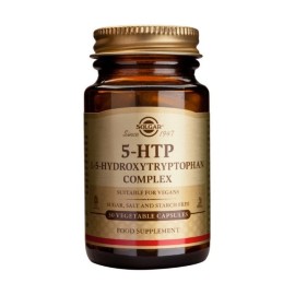 Solgar 5 HTP L-5-Hydroxytryptophan Complex 100mg Συμπλήρωμα Διατροφης 5 HTP 30 Φυτικές Κάψουλες