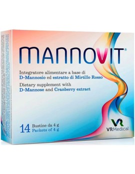 VR Medical Mannovit για την Αντιμετώπιση της Ουρολοίμωξης 14 x 4gr