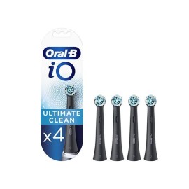 Oral-B iO Ultimate Clean Black Ανταλλακτικές Κεφαλές Ηλεκτρικής Οδοντόβουρτσας 4τεμ