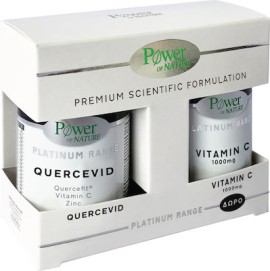 Power of Nature Promo Platinum Range Quercevid, 30caps & Δώρο Platinum Range Vitamin C 1000mg, 20caps, 1σετ