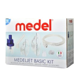 Medel Aerosol Therapy MedelJet Basic Kit Ανταλλακτικά Νεφελοποιητη (95119)5τμχ