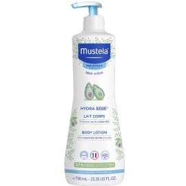 Mustela Hydra Bebe Body Lotion Ενυδατική Κρέμα Σώματος με Βιολογικό Αβοκάντο 750ml