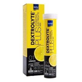 Intermed Dextrolyte Plus Ηλεκτρολύτες Με Γεύση Λεμόνι, 20αναβρ. δισκία