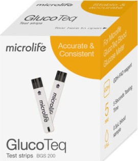 Microlife GlucoTeq Ταινίες Μέτρησης Σακχάρου 50τμχ