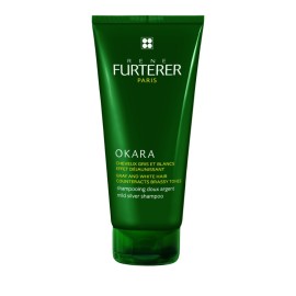 Rene Furterer Okara Shampooing Doux Argent Σαμπουάν για Ασημένιες Ανταύγειες σε Γκρι/Λευκά Μαλλιά 200ml