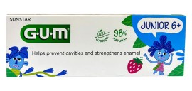 Gum 3004 Junior 6+ ετών Παιδική Οδοντόκρεμα με Γεύση Φράουλα 50ml