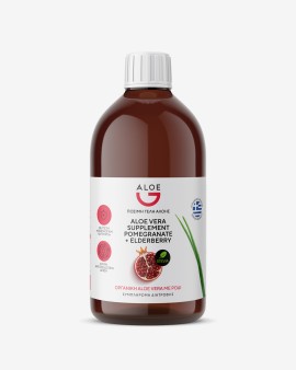 Genomed Aloe G Πόσιμο Gel Αλόης Με Ρόδι 1L
