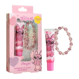 Air Val Angel Πολύχρωμο Gloss Με Άρωμα Φράουλα 13ml & Βραχιόλι