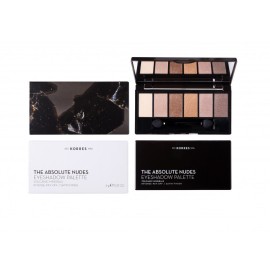Korres The Absolute Nudes Eyeshadow Palete Volcanic Minerals Intense Pay-Off Satin Finish, 6gr