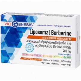 Viogenesis Liposomal Berberine 200mg 30veg.caps