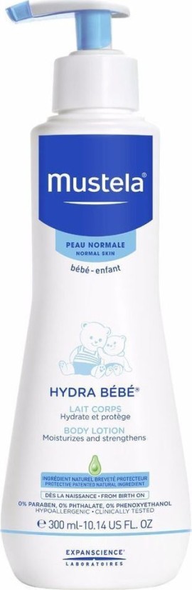 Mustela - Hydra-Bebe Γαλάκτωμα Σώματος 300ml