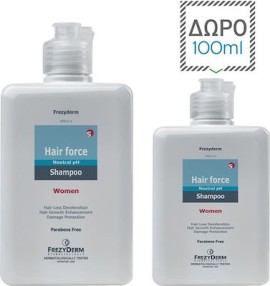 Frezyderm Hair Force Shampoo Women 200ml Με Δώρο Επιπλέον Ποσότητα 100ml