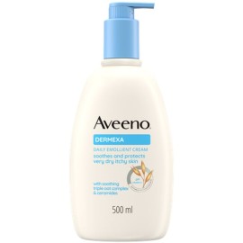 Aveeno Dermexa Daily Emollient Cream Ενυδατική Κρέμα Σώματος Καθημερινής Χρήσης 500ml