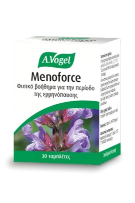 A.Vogel Menoforce Ταμπλέτες Με Φρέσκο Φασκόμηλο 30tabs
