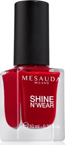 Mesauda Shine n Wear 203205 Le Rouge Βερνίκι Νυχιών 10ml