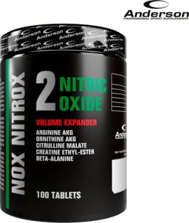 Anderson Nitrox NOX2 Nitric Oxide Volume Expander Αμινοξέα Για Όγκο 100tab