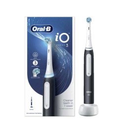 Oral-B iO Series 3 Magnetic Black – Μαύρη Ηλεκτρική Οδοντόβουρτσα Με Αισθητήρα Πίεσης, 1τεμ