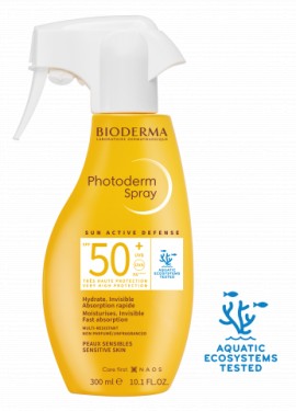 Bioderma Photoderm Spray Invisivle SPF50+ Ενυδατικό Αντηλιακό Για Πρόσωπο & Σώμα 300ml