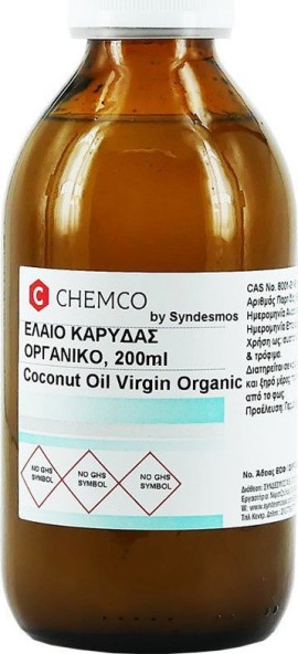 Chemco Έλαιο καρύδας οργανικό 200ml