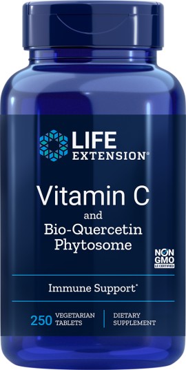 Life Extension Vitamin C and Bio-Quercetin Phytosome Συμπλήρωμα Διατροφής 250 Ταμπλέτες
