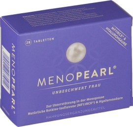 Fertilland Menopearl για την υποστήριξη των γυναικών κατά την εμμηνόπαυση 28tabs