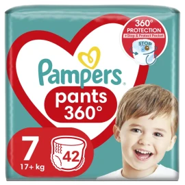 Pampers Pants Βρεφικές Πάνες Βρακάκι No7 για 17+kg 42τμχ