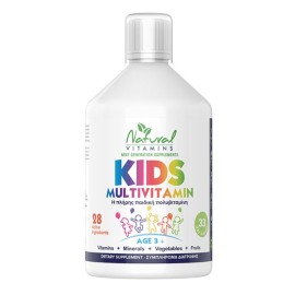 Natural Vitamins Kids Multivitamin 500ml