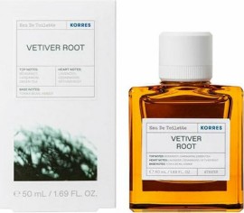 Korres Eau De Toilette Vetiver Root Ανδρικό Άρωμα 50ml