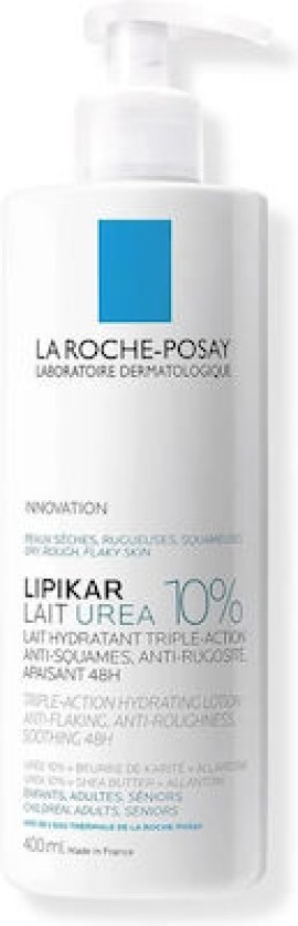 La Roche Posay Lipikar Urea 10% Ενυδατική Lotion Σώματος με Ουρία για Ξηρές Επιδερμίδες 400ml
