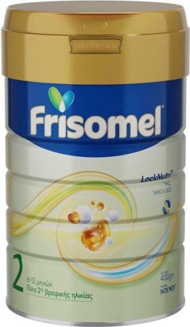Frisomel 2 LockNutri Γάλα 2ης Βρεφικής Ηλικίας σε Σκόνη 6-12m 400gr