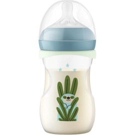 Philips Avent Natural Response Nighttime SCY903/81 Πλαστικό Μπιμπερό 3-6m 260ml