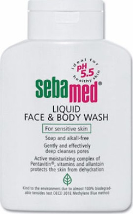 Sebamed Liquid Face & Body Wash 200ml