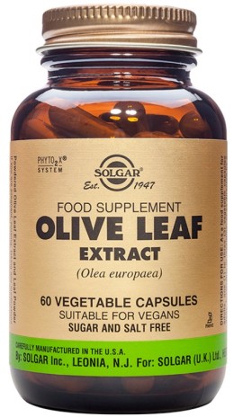 Solgar Olive Leaf Extract 60 Φυτικές Κάψουλες