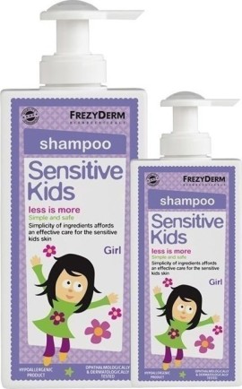 Frezyderm Promo Sensitive Kids Shampoo Girls Παιδικό Σαμπουάν για Κορίτσια, 200ml & ΔΩΡΟ 100ml