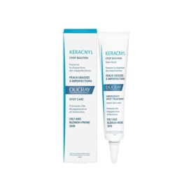 Ducray Keracnyl Stop Care Drying Gel Oily And Blemish-Prone Skin 10ml