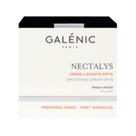 Galenic Nectalys Creme Lissante SPF15 Κρέμα Λείανσης Προσώπου για τις Πρώτες Ρυτίδες, για το Ξηρό Δέρμα, 50ml