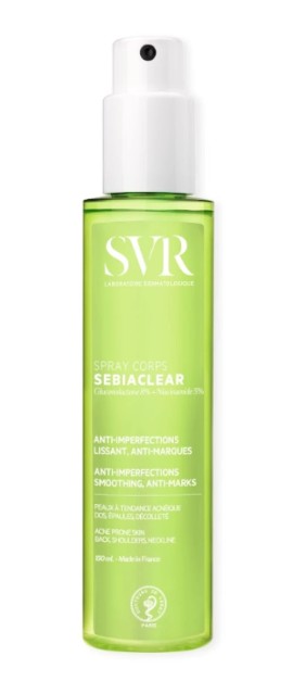 SVR Sebiaclear Spray Corps Σπρέι Σώματος για Ακμή 150ml