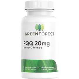 Green Forest PQQ 20mg, 60caps
