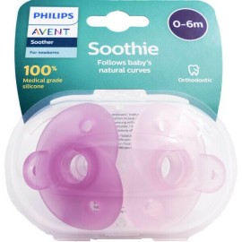 Avent Πιπίλα Soothie Girl 0-6 μηνών (SCF099/22)