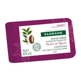 Klorane Savon Creme Cupuacu Feuille de Figuier Κρεμώδες Σαπούνι με Αιθέριο Έλαιο Σύκου, 100gr