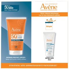 Avene Promo Intense Protect Αντηλιακό για Σώμα & Πρόσωπο SPF50+ 150ml & Δώρο After Sun Restorative Lotion Λοσιόν Επανόρθωσης με Ιαματικό Νερό για Μετά τον Ήλιο 50ml