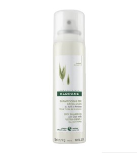 Klorane Dry Shampoo Spray Sec Avoine Ξηρό Σαμπουάν Με Γαλάκτωμα Βρώμης Για Κάθε Τύπο Μαλλιών - 150ml