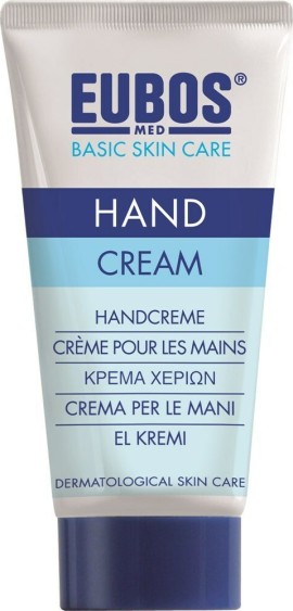Eubos Hand Cream Ενυδατική Κρέμα Χεριών Καθημερινής Χρήσης Χωρίς Άρωμα 50ml