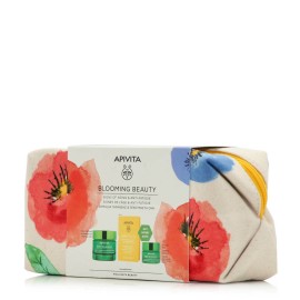 Apivita Bee Radiant Blooming Beauty Promo Κρέμα Πλούσιας Υφής 50ml & Δώρο Bee Radiant Gel Balm Νύχτας 15ml & Beesential Oil 1.6ml